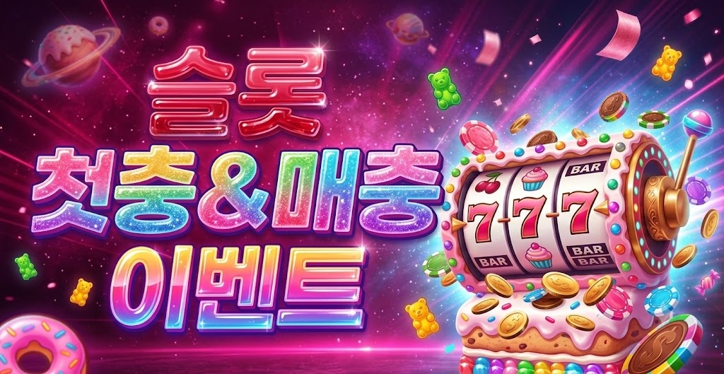 🚀슬롯 첫충&매충 이벤트